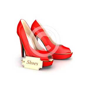 3d high heels shoes