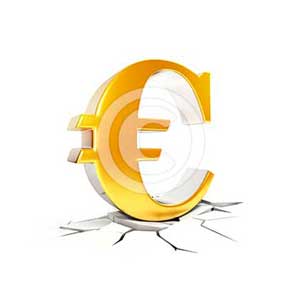 3d euro sign